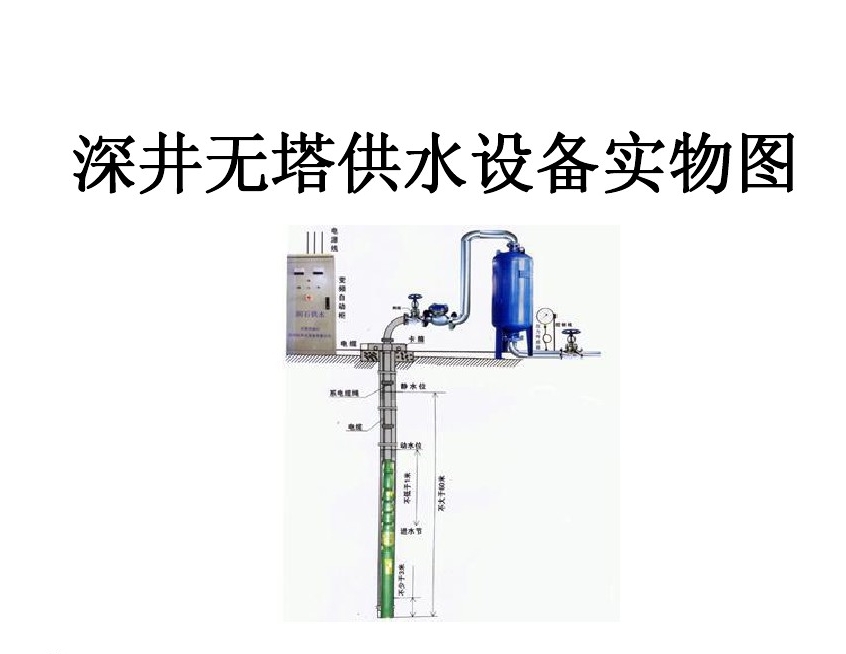 榆林佳县井泵无塔式供水设备